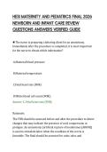 HESI&lowbar;MATERNITY&lowbar;AND&lowbar;PEDIATRICS&lowbar;FINAL&lowbar;2026&lowbar;NEWBORN&lowbar;AND&lowbar;INFANT&lowbar;CARE
