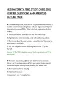HESI&lowbar;MATERNITY&lowbar;PEDS&lowbar;STUDY&lowbar;GUIDE&lowbar;2026&lowbar;VERIFIED&lowbar;QUESTIONS&lowbar;AND&lowbar;ANSWERS