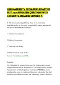 HESI&lowbar;MATERNITY&lowbar;PEDIATRICS&lowbar;PRACTICE&lowbar;TEST&lowbar;2026&lowbar;UPDATED&lowbar;QUESTIONS&lowbar;WITH