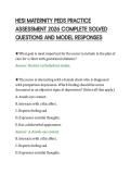 HESI&lowbar;MATERNITY&lowbar;PEDS&lowbar;PRACTICE&lowbar;ASSESSMENT&lowbar;2026&lowbar;COMPLETE&lowbar;SOLVED&lowbar;QUESTIONS
