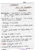 class 10&period; Biology chapter how do organism reproduce&period; handwritten notes &NewLine;
