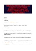 FIREFIGHTER BASIC FINAL EXAM&NewLine;&lpar;2026&sol;2027&rpar; UPDATE&vert;EXAM&NewLine;QUESTIONS WITH MULTIPLE&NewLine;CHOICES &vert;VERIFIED & REVISED&NewLine;ANSWERS &lpar;NEW&rpar;&excl;&excl;&excl;