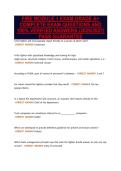 FIRE MODULE 1 EXAM GRADE A&plus;&NewLine;COMPLETE EXAM QUESTIONS AND&NewLine;100&percnt; VERIFIED ANSWERS &lpar;2026&sol;2027&rpar;&NewLine;PASS GUARANTEE