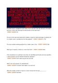 NCCCO LATTICE BOOM GENERAL&NewLine;KNOWLEDGE EXAM NEWEST ACTUAL&NewLine;EXAM COMPLETE 80 QUESTIONS AND&NewLine;CORRECT DETAILED ANSWERS&NewLine;&lpar;VERIFIED ANSWERS&rpar; &vert;ALREADY&NewLine;GRADED A&plus;&vert;&vert;BRAND NEW VERSION&NewLine;2026&excl;&excl;&excl;