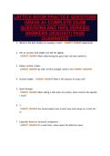 LATTICE BOOM PRACTICE QUESTIONS&NewLine;GRADE A&plus; COMPLETE EXAM&NewLine;QUESTIONS AND 100&percnt; VERIFIED&NewLine;ANSWERS &lpar;2026&sol;2027&rpar; PASS&NewLine;GUARANTEE
