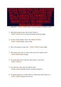 LATTICE BOOM PRACTICE QUESTIONS&NewLine;ACTUAL EXAM ALL QUESTIONS AND&NewLine;WELL ELABORATED ANSWERS TOP&NewLine;RATED VERSION FOR ALREADY A&plus;&NewLine;GRADED HIGHLY RECOMMENDED&NewLine;&vert;NEW AND REVISED