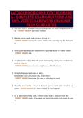 LATTICE BOOM CORE TEST &num;2 GRADE&NewLine;A&plus; COMPLETE EXAM QUESTIONS AND&NewLine;100&percnt; VERIFIED ANSWERS &lpar;2026&sol;2027&rpar;&NewLine;PASS GUARANTEE