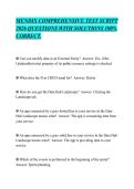 MENDIX COMPREHENSIVE TEST SCRIPT 2026 QUESTIONS WITH SOLUTIONS 100&period;pdf&NewLine;&NewLine;