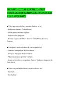 MENDIX ACTUAL CERTIFICATION PAPER 2026 QUESTIONS WITH ANSWERS FULL SOLUTION