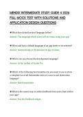 MENDIX INTERMEDIATE STUDY GUIDE 4 2026 FULL MOCK TEST WITH SOLUTIONS AND APPLICATION DESIGN QUESTIONS&period;pdf&NewLine;&NewLine;