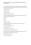 Health Assessment 301 Exam 1 &vert; Verified study set &vert; Spring 2026&sol;2027 &vert; Actual Questions and Answers &vert; 100&percnt; correct