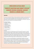 NR546 WEEK 6 ACTUAL EXAM 2026&sol;2027  COMPLETE QUESTIONS AND CORRECT DETAILED ANSWERS &lpar;VERIFIED ANSWERS&rpar;&lpar;2026&sol;2027 FREQUENTLY TESTED Q&A FROM PAST PAPERS &ndash; MOST EXPECTED QUESTIONS FOR THE EXAM &ndash; MUST KNOW BEFORE THE EXAM&period; VERIFIED ANSWERS