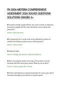 PN 3006 MIDTERM COMPREHENSIVE ASSESSMENT 2026 SOLVED QUESTIONS SOLUTIONS GRADED A&period;pdf&NewLine;&NewLine;