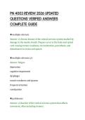 PN 4003 REVIEW 2026 UPDATED QUESTIONS VERIFIED ANSWERS COMPLETE GUIDE&period;