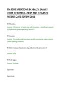 PN 4003 VARIATIONS IN HEALTH EXAM 3 CORE CHRONIC ILLNESS AND COMPLEX PATIENT CARE REVIEW 2026&period;pdf&NewLine;&NewLine;PN 4003 VARIATIONS IN HEALTH EXAM 3 CORE CHRONIC ILLNESS AND COMPLEX PATIENT CARE REVIEW 2026