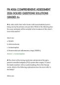 PN 4006 COMPREHENSIVE ASSESSMENT 2026 SOLVED QUESTIONS SOLUTIONS GRADED A&period;