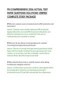 PN COMPREHENSIVE 2026 ACTUAL TEST PAPER QUESTIONS SOLUTIONS VERIFIED COMPLETE STUDY PACKAGE&period;pdf&NewLine;&NewLine;