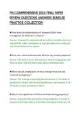PN COMPREHENSIVE 2026 FINAL PAPER REVIEW QUESTIONS ANSWERS BUNDLED PRACTICE COLLECTION&period;pdf&NewLine;&NewLine;