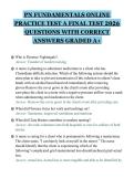 PN FUNDAMENTALS ONLINE PRACTICE TEST A FINAL TEST 2026 QUESTIONS WITH CORRECT ANSWERS GRADED A&plus;&period;pdf&NewLine;&NewLine;