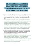 PN FUNDAMENTALS ONLINE PRACTICE TEST A PRACTICE EXAMINATION 2026 QUESTIONS WITH ANSWERS GRADED A&plus;&period;pdf&NewLine;&NewLine;