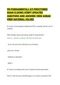 PN FUNDAMENTALS ATI PROCTORED EXAM CLOSING SCRIPT UPDATED QUESTIONS AND ANSWERS VIEW AHEAD PREP MATERIAL SOLVED&period;pdf&NewLine;&NewLine;