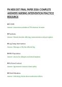 PN HESI EXIT FINAL PAPER 2026 COMPLETE ANSWERS NURSING INTERVENTION PRACTICE RESOURCE&period;pdf&NewLine;&NewLine;PN HESI EXIT FINAL PAPER 2026 COMPLETE ANSWERS NURSING INTERVENTION PRACTICE RESOURCE&period;pdf&NewLine;&NewLine;