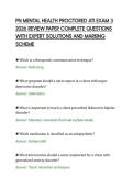 PN MENTAL HEALTH PROCTORED ATI EXAM 3 2026 REVIEW PAPER COMPLETE QUESTIONS WITH EXPERT SOLUTIONS AND MARKING SCHEME&period;pdf&NewLine;&NewLine;