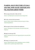 PN MENTAL HEALTH PROCTORED ATI EXAM 3 2026 FINAL PAPER SOLVED QUESTIONS WITH FULL SOLUTION ALREADY PASSED&period;pdf&NewLine;&NewLine;