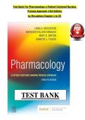 Test Bank For Pharmacology a Patient-Centered Nursing  Process Approach 12th Edition   by Mccuistion Chapter 1 to 55  