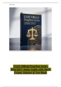 LSAT Official PrepTest Series &NewLine;2026&sol;2027&colon; Study Guide with Mock Exams&comma; Quizzes & Test Bank &NewLine;