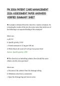 PN&lowbar;3006&lowbar;PATIENT&lowbar;CARE&lowbar;MANAGEMENT&lowbar;2026&lowbar;ASSESSMENT&lowbar;PAPER&lowbar;ANSWERS&lowbar;VERIFIED