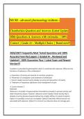 NR 565 - advanced pharmacology midterm &ndash; Chamberlain 300 Question and Answers &lpar;Latest Update 2026&sol;2027 &rpar; Questions & Answers with rationales ACTUAL EXAM COMPLETE QUESTIONS AND CORRECT DETAILED ANSWERS &lpar;2026&sol;2027 FREQUENTLY TESTED Q&A FROM PAST PAPERS &ndash; MO