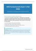 HESI Fundamentals Exam 1 &lpar;Fall&NewLine;2026&rpar;&NewLine;100 Comprehensive NCLEX-Style Practice Questions & Rationales