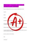 ABA Exam 1 Question and answers verified to pass 2026&sol;2027