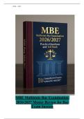 MBE Multistate Bar Examination &NewLine;2026&sol;2027 Master Review for Bar &NewLine;&Tab;Exam Success&Tab; &NewLine;
