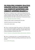 PN&lowbar;PEDIATRIC&lowbar;NURSING&lowbar;PRACTICE&lowbar;UPDATED&lowbar;ACTUAL&lowbar;EXAM&lowbar;PAPER&lowbar;2026&lowbar;COMPLETE