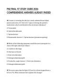 PN2&lowbar;FINAL&lowbar;117&lowbar;STUDY&lowbar;GUIDE&lowbar;2026&lowbar;COMPREHENSIVE&lowbar;ANSWERS&lowbar;ALREADY&lowbar;PASSED