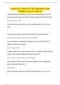 Ammo 51 Course MV-DL Questions with&NewLine;Verified Correct Answers