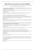 HESI RN Exit Comprehensive Exam 2026&sol;2027&NewLine;150 Questions with Detailed Rationales for Nursing Success