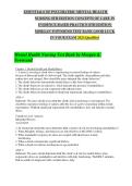 Test Bank for Essentials of Psychiatric Mental Health Nursing&comma; 8th Edition &vert; Morgan & Townsend&NewLine;&NewLine;