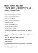 PN2003 MIDTERM FINAL 2026 COMPREHENSIVE ASSESSMENT PAPER AND SOLUTIONS GRADED A&NewLine;&NewLine;