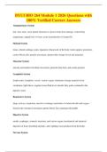 BYUI BIO 264 Module 1 2026 Questions with&NewLine;100&percnt; Verified Correct Answers