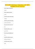 BYUI BIO 264 Exam 1 Questions with 100&percnt;&NewLine;Verified Correct Answers