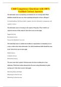 C468 Competency Questions with 100&percnt;&NewLine;Verified Correct Answers
