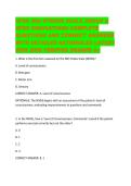 APEX NIH STROKE SCALE GROUP A APEX INNOVATIONS COMPLETE QUESTIONS AND CORRECT ANSWERS WITH DETAILED RATIONALES LATEST 2025 2026 VERIFIED GRADED A&plus;&NewLine;1&period; What is the first item assessed on the NIH Stroke Scale &lpar;NIHSS&rpar;&quest;&NewLine;A&period; Level of consciousness&NewLine;B&period; Best gaz