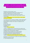 ENPC 6th Edition Newest Exam Practice Guide with the Latest 200 Questions and Correct Answers&sol; ENPC 6th Edition Exam Prep &lpar;Newest 2026-2027&rpar; 