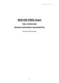 NUR 635 FINAL Exam&NewLine;Tyler &sol; Sarhan Exam&NewLine;Questions and Answers&vert; Guaranteed Pass&NewLine;