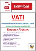 Virtual ATI Comprehensive Predictor &vert; RN Practice Questions & Answers with Rationales &vert; Complete Study Guide 2026