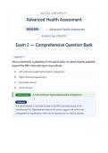 NSG500 &sol; NSG 500 Exam 2 &lpar;Latest 2026 &sol; 2027&rpar;&colon; Advanced Health Assessment Complete Review &vert; Questions and Verified Answers &vert; 100&percnt; Correct &vert; Grade A - Wilkes