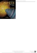 Test Bank for Fundamentals of Physics 10th Edition &ndash; Resnick&comma; Walker & Halliday &vert; Latest Update 2026 &vert; A&plus; Exam Prep